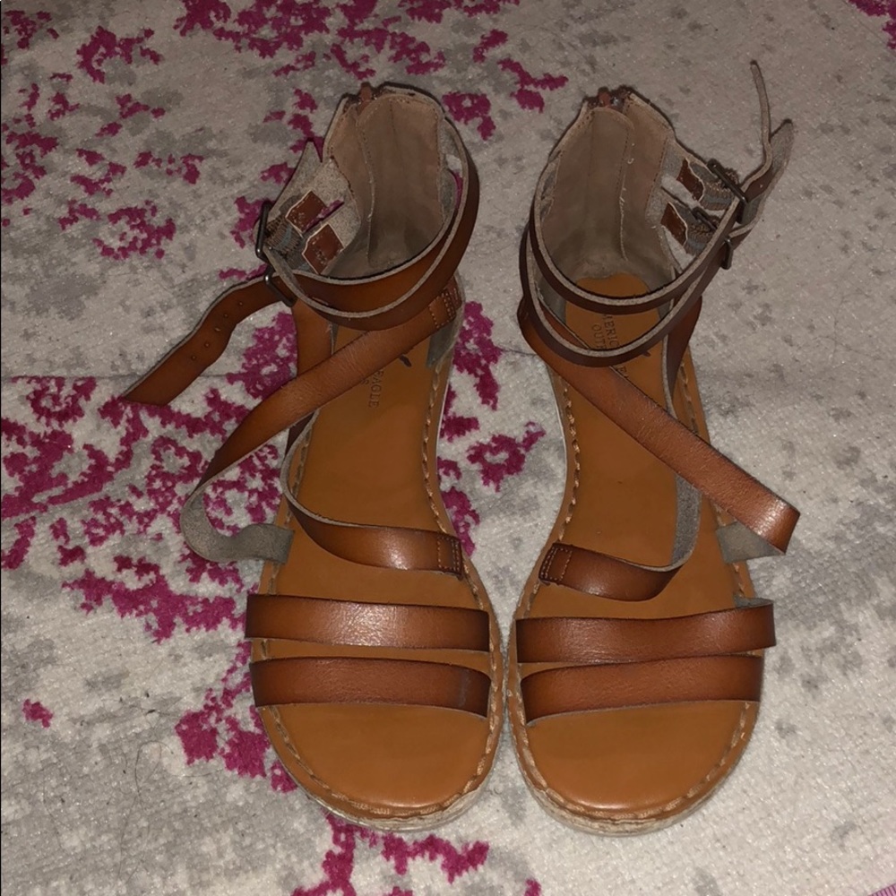 American eagle strappy sandals